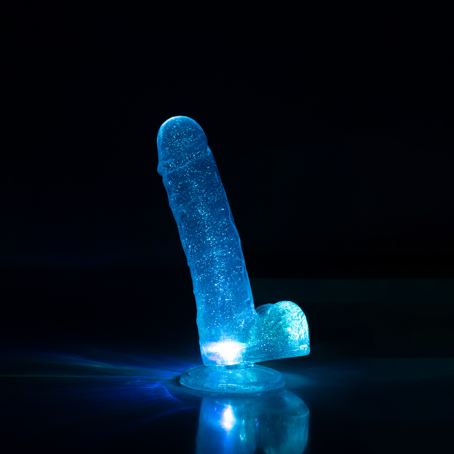 Dildo Realista Nebula Transparente 18.5 cm Camtoyz