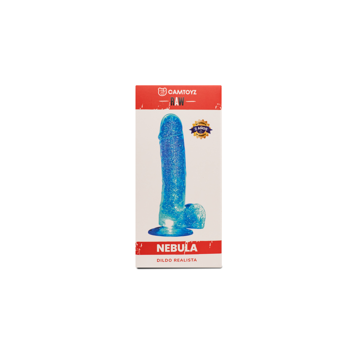 Dildo Realista Nebula Transparente 18.5 cm Camtoyz