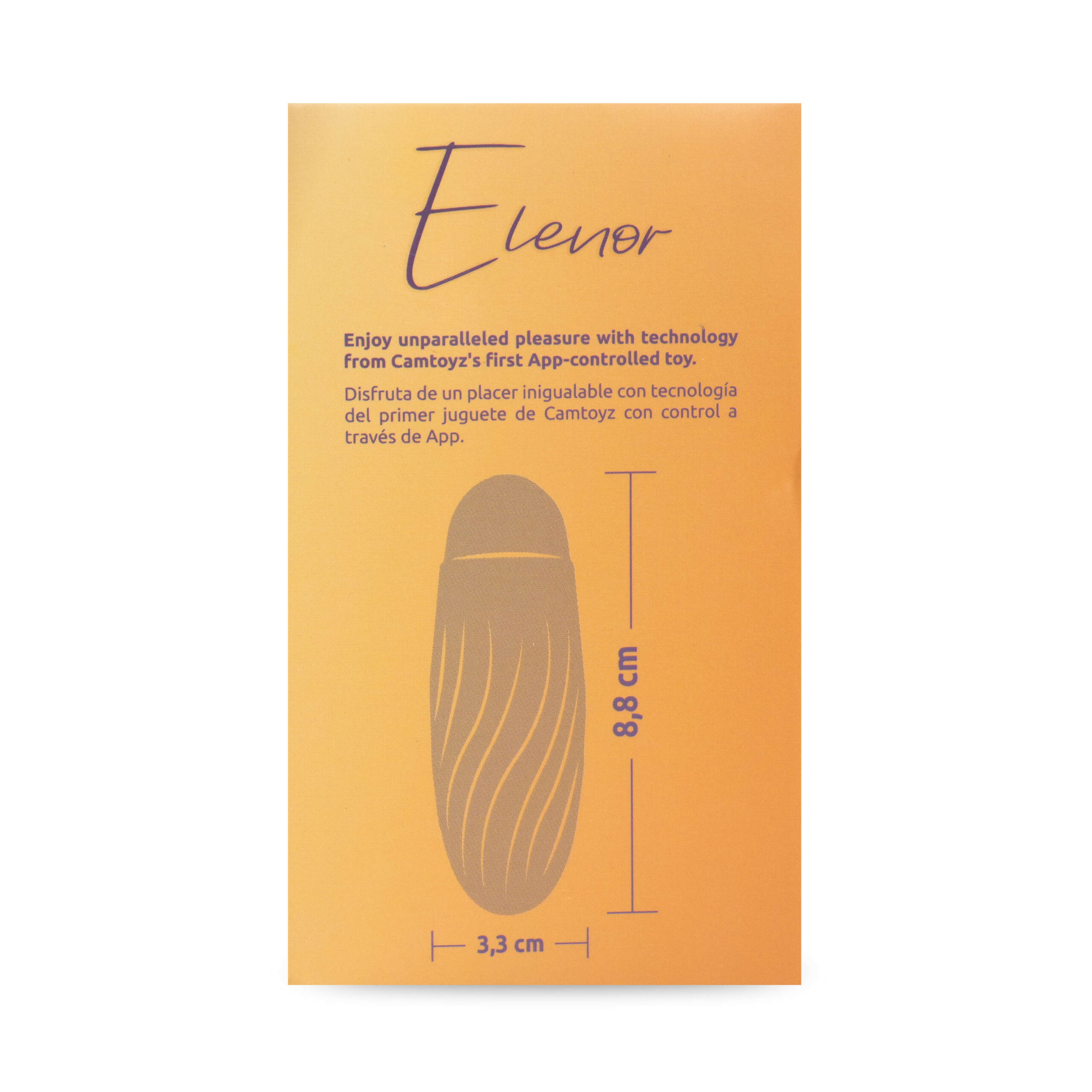 Elenor Huevo vibrador con App Camtoyz
