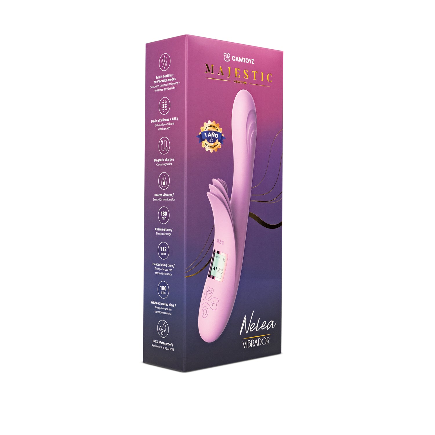 Vibrador Doble Nelea Camtoyz