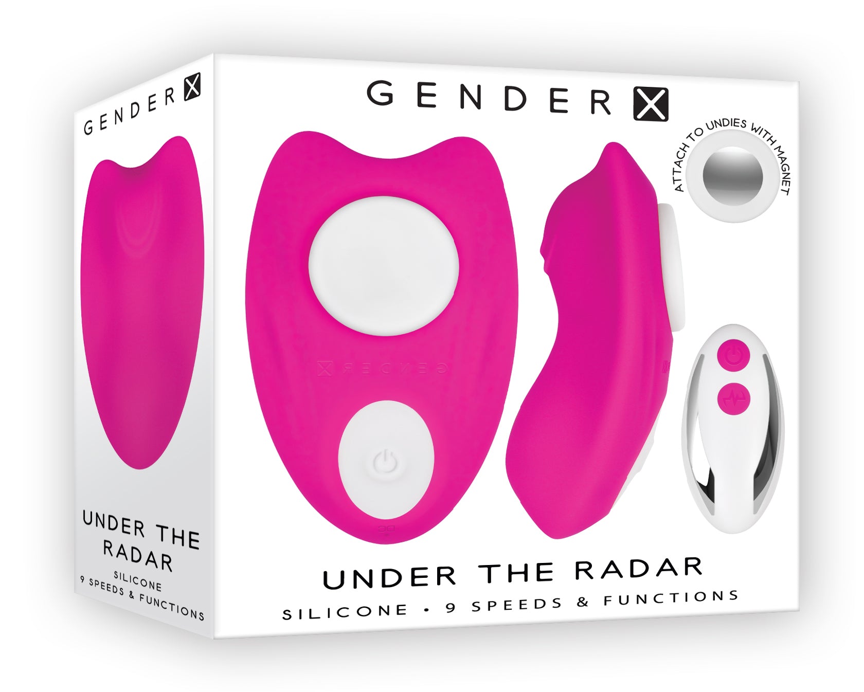 Vibrador Bajo El Radar Gender X