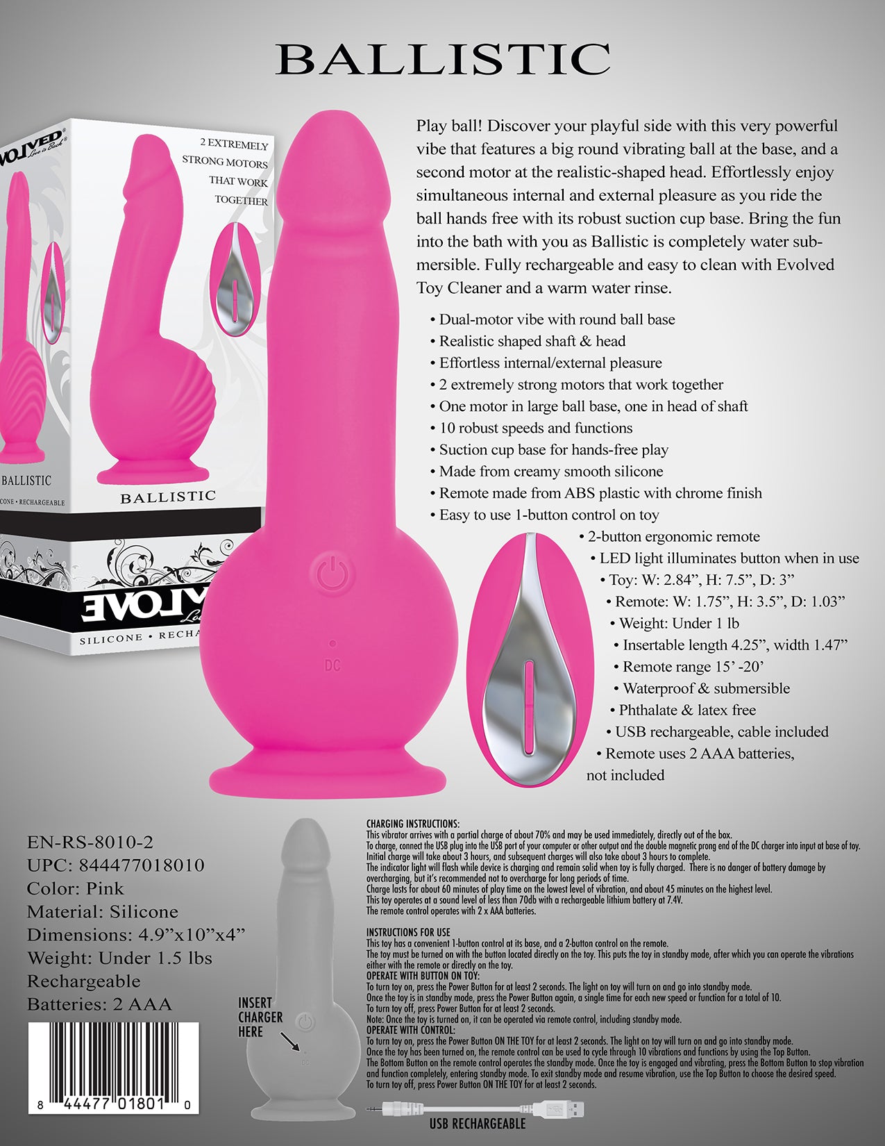 Vibrador Balístico Evolved