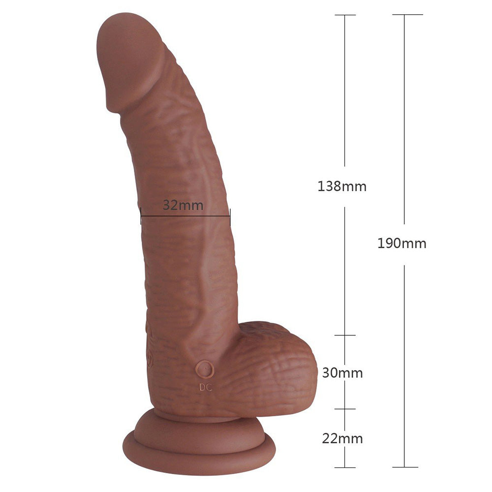Vibrador Realista Goldie 19 cm Camtoyz