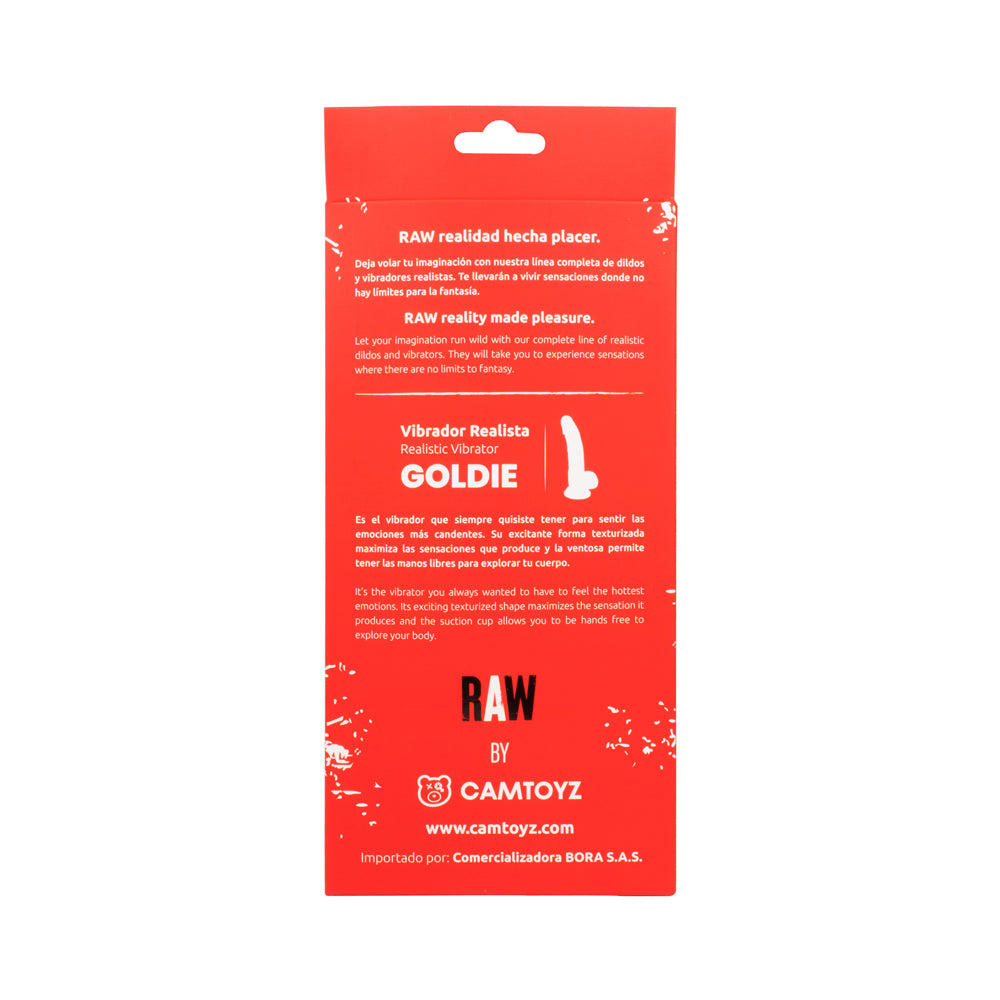 Vibrador Realista Goldie 19 cm Camtoyz