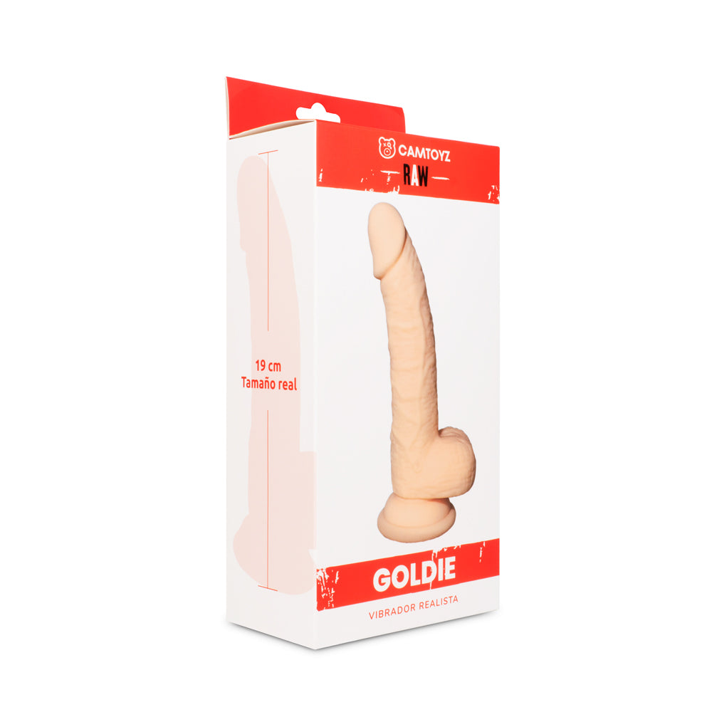 Vibrador Realista Goldie 19 cm Camtoyz