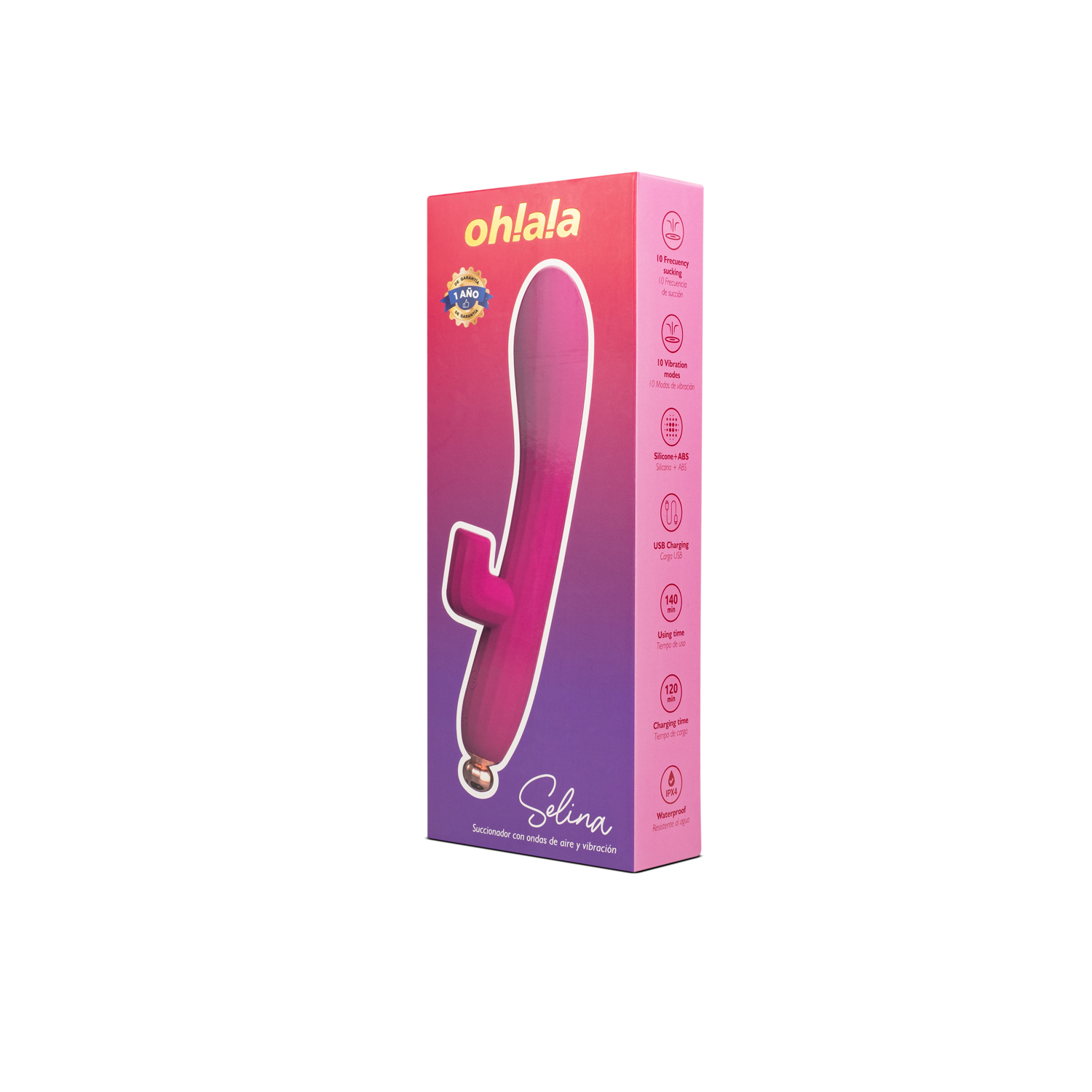 Vibrador Doble Selina Camtoyz