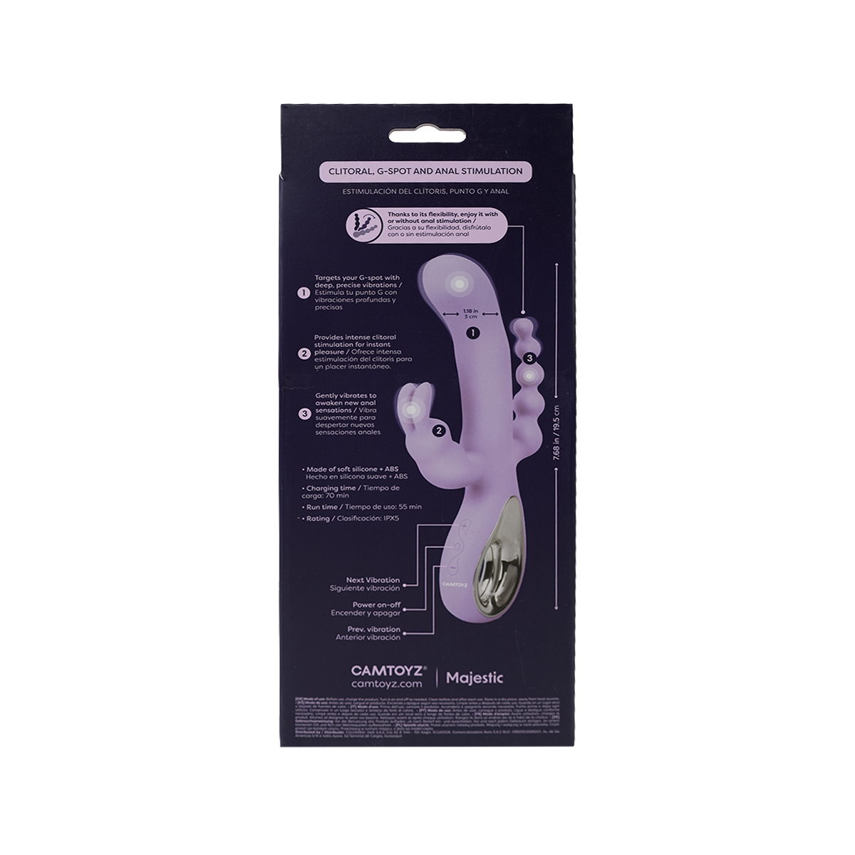Vibrador Trento Camtoyz