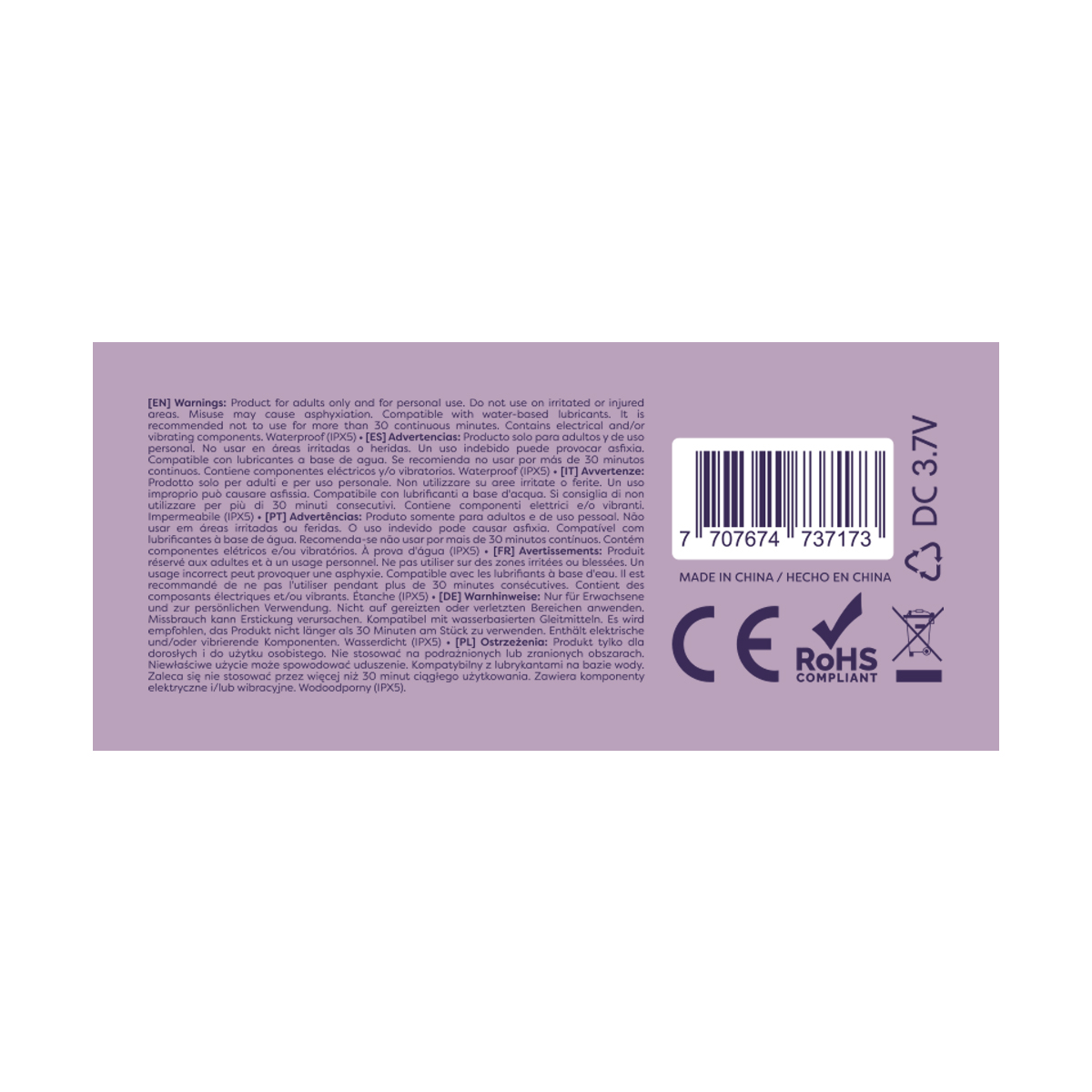 Vibrador Trento Camtoyz
