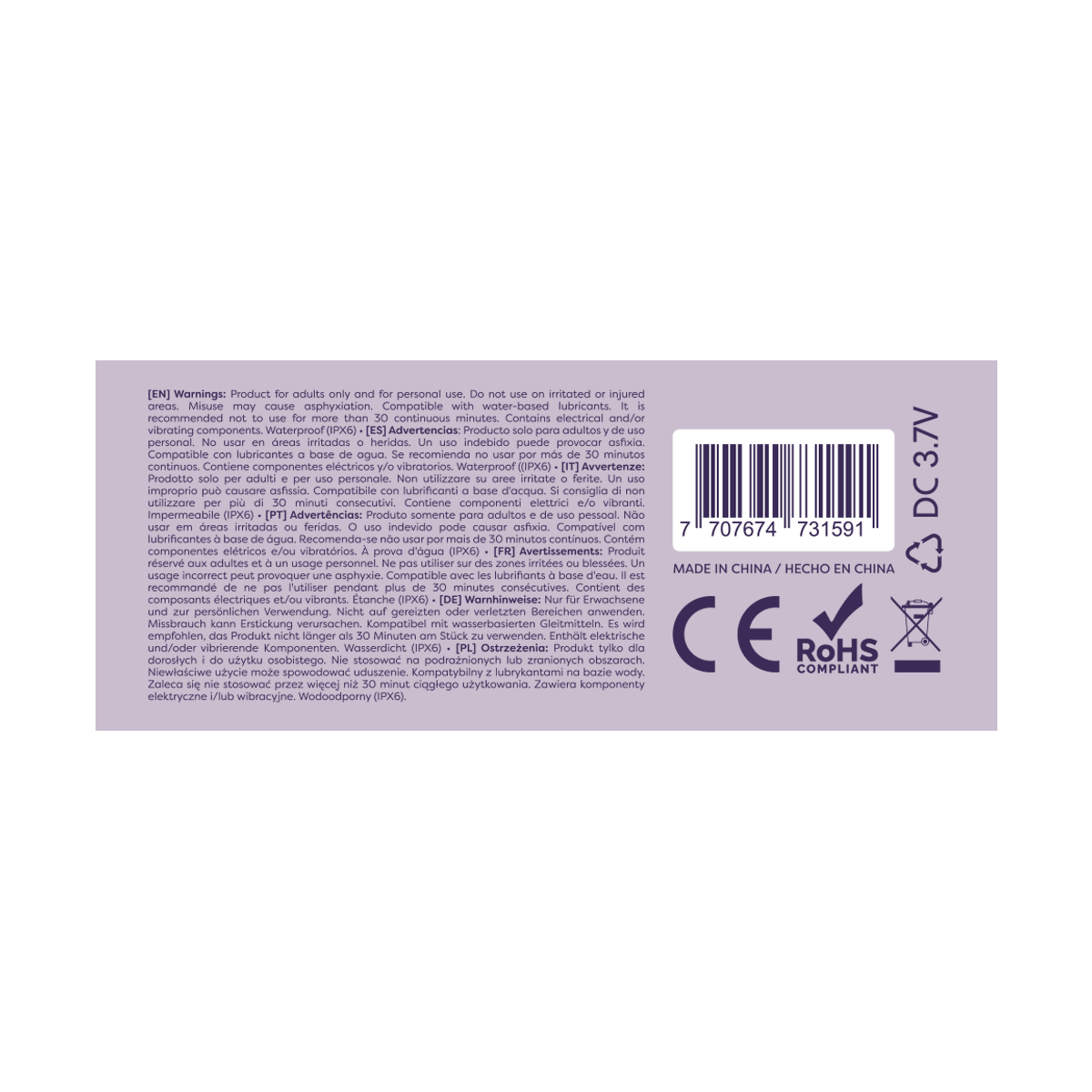 Vibrador Doble Tifany Camtoyz