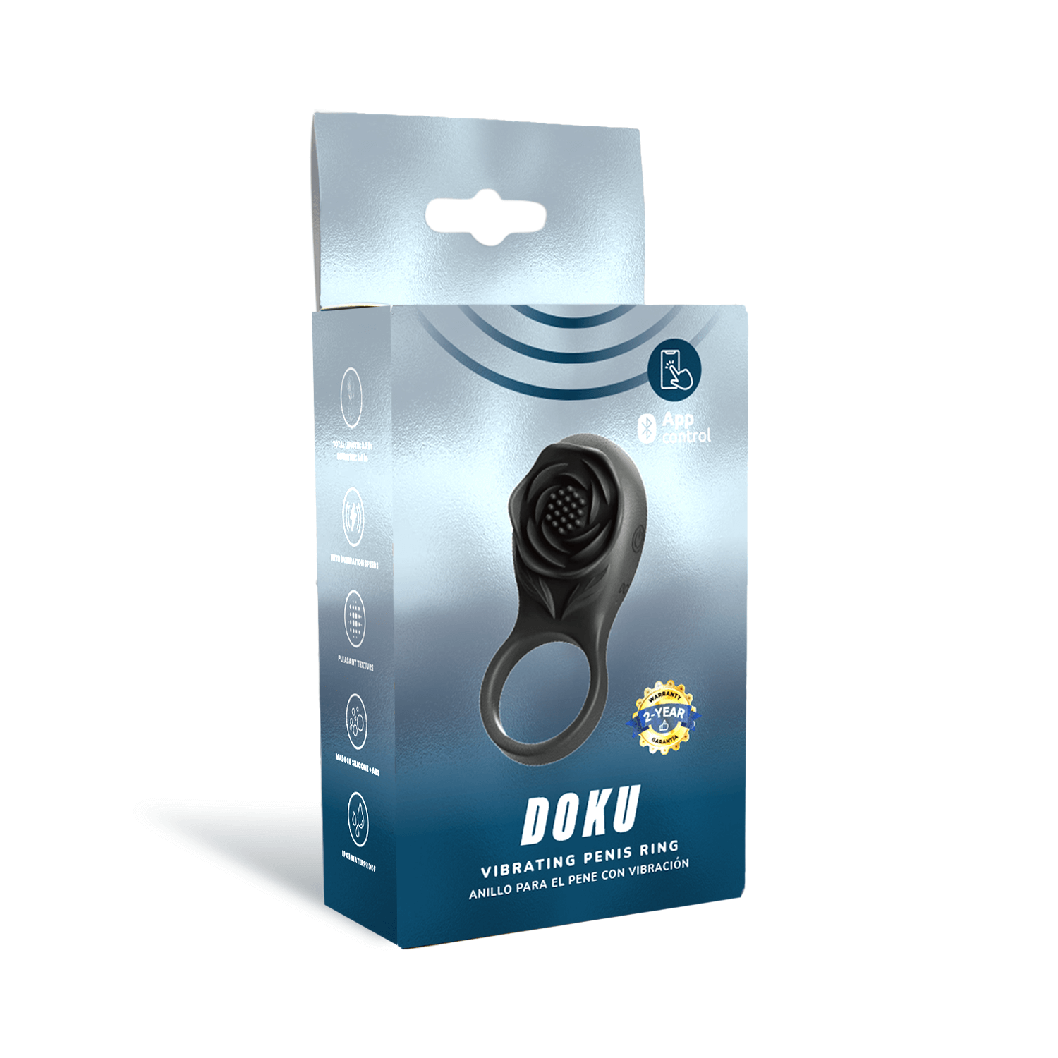 Anillo Vibrador Doku Con App Camtoyz