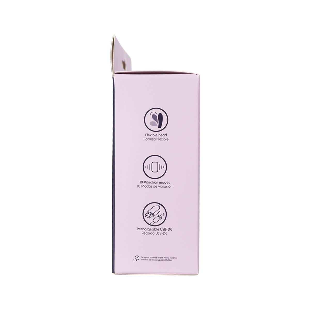 Vibrador Aselia Morado Camtoyz