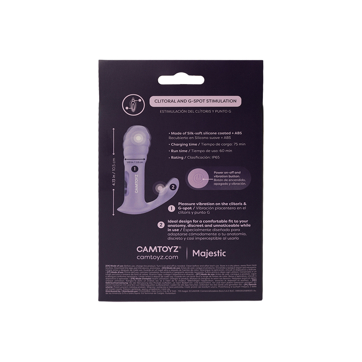 Panty Vibrador Juven Camtoyz