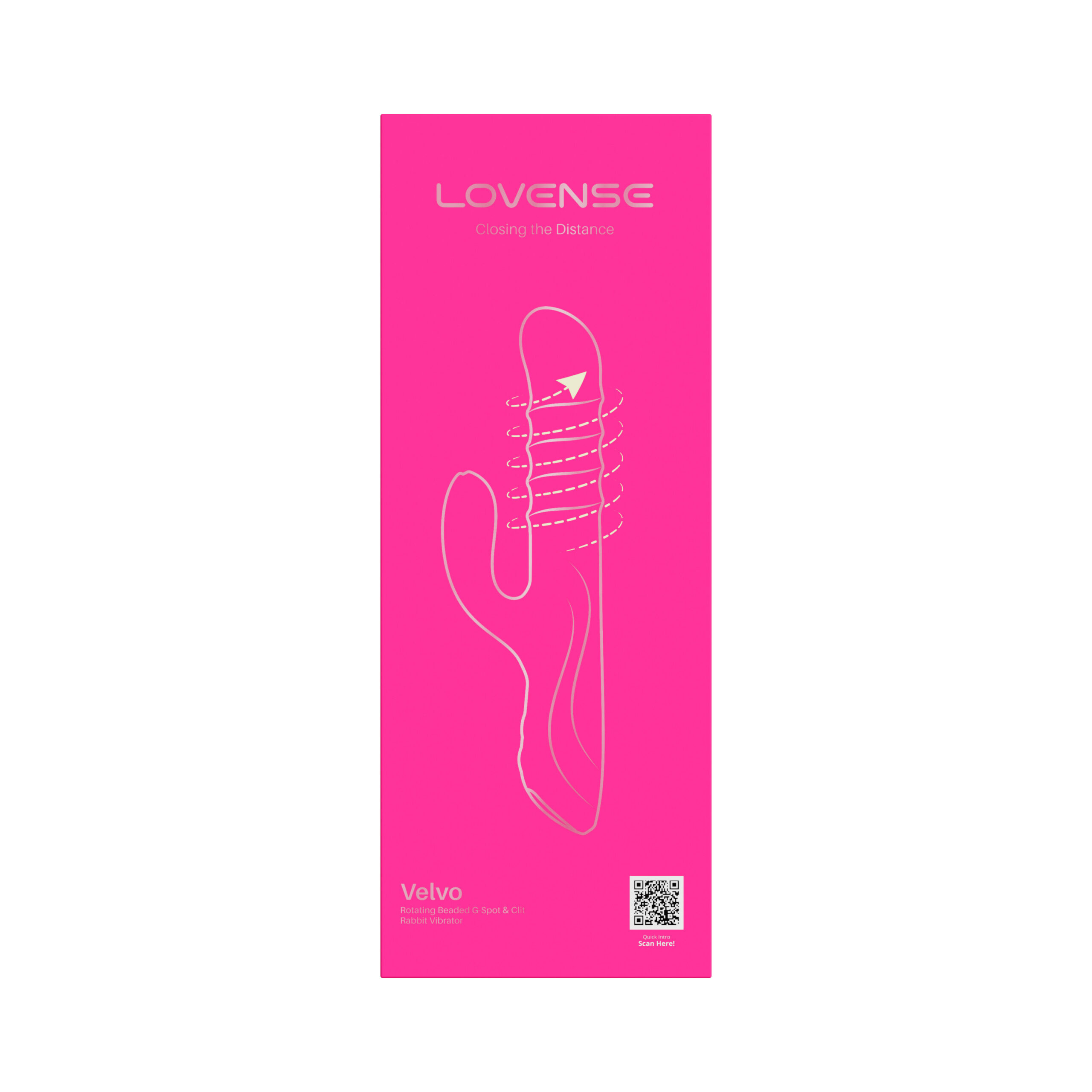 Lovense Vibrador Rabbit Rotativo Velvo